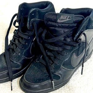 Nike Dunk Sky Hi Wedge Sneakers Size 7